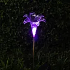 Светильник уличный Лилия на солнечных батареях садовый 75 см ERASF22-19 ЭРА