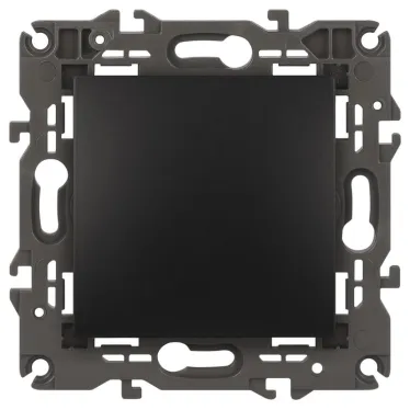 Переключатель промежуточный, 10АХ-250В, Эра Elegance, антрацит,14-1108-05