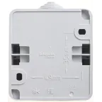 ЭТЮД Выключатель одноклавишный наружный IP44 серый