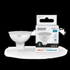 Лампа светодиодная LED 9 Вт 680 лм 6500К софит MR16 холодный GU5.3 AC 220В Elementary Gauss