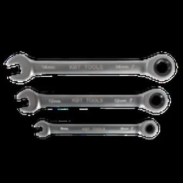 Ключ гаечный комбинированный трещоточный 8 мм серия KBT-PROFESSIONAL