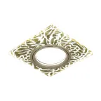 Светильник точечный встраиваемый Backlight BL063 Квадрат. Золотой узор/Золото, Gu5.3, LED 2700K | BL063 | Gauss