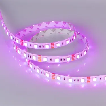 Лента LED RTW 2-5000SE 12V RGB 2x (5060, 300 LED, LUX) (ARL, 14.4 Вт/м, IP65)