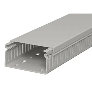 Распределительный кабельный канал LK4 40x80x2000 мм (ПВХ, серый)