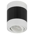Светильник настенно-потолочный спот OL34 WH/BK MR16 GU10, черный, белый