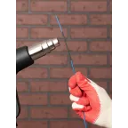 Термоусаживаемая трубка ТУТ нг 1/0.5 черная в отрезках по 1м PROxima