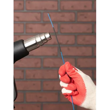 Термоусаживаемая трубка ТУТ нг 1/0.5 черная в отрезках по 1м PROxima