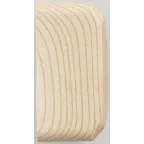 ЭТЮД Розетка наружная без заземления без шторок сосна