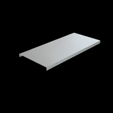 Крышка Т-отвода вертикального 400 мм с разворотом на 90 гр.