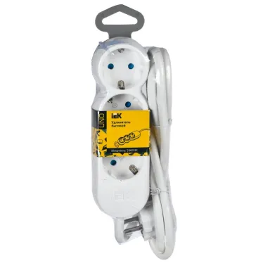 Удлинитель бытовой У03 3 места 2P+PE/3м 3х1.5мм2 16А/250В UNO