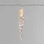 Гирлянда светодиодная Сосульки 1,5 м, 10 LED, прозрачный ПВХ, цвет свечения теплый белый, 2 х АА (батарейки не в комплекте) | 303-093 | NEON-NIGHT