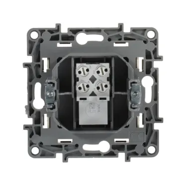 ETIKA Розетка телефонная RJ11 слоновая кость