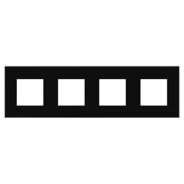 Avanti Рамка ARTLEBEDEV Черный квадрат 8 модульная