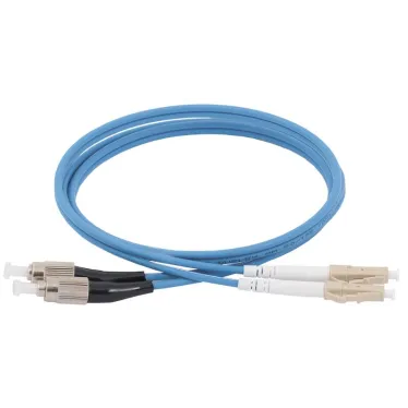 Патч-корд оптический 50/125 (OM4) FC/UPC-LC/UPC (Duplex) 1м