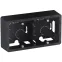 Коробка накладного монтажа 2 поста INSPIRIA антрацит