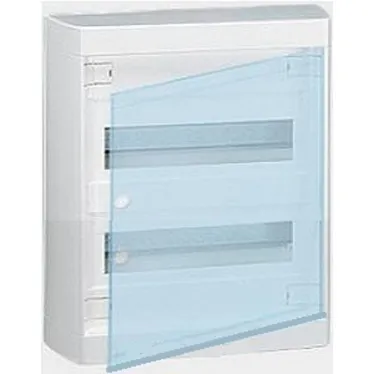 Щит распределительный навесной ЩРн-П-24 пластиковый прозрачная дверь Nedbox