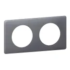 Рамка, двухпостовая, фиолетовая перкаль