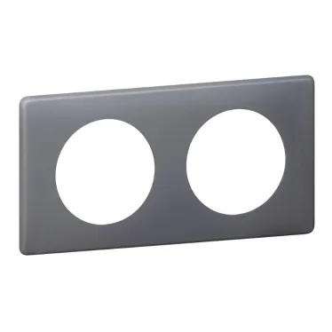 Рамка, двухпостовая, фиолетовая перкаль