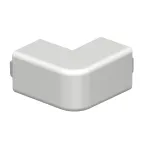 Крышка внешнего угла кабельного канала WDKH 20x20 мм (ABS-пластик, светло-серый)