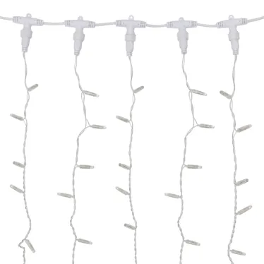 Гирлянда "Светодиодный Дождь" 2х3м, постоянное свечение, прозрачный провод, 230 В, диоды ТЕПЛЫЙ БЕЛЫЙ, 760 LED | 235-156 | NEON-NIGHT