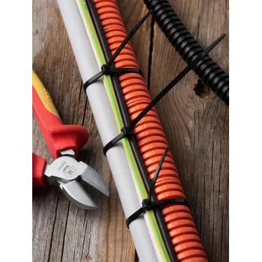 Хомут P6.6 стандартный черный 3.6x180 (100шт) FlexLock PROxima