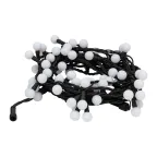 Гирлянда Мультишарики Ø23 мм, 10 м, черный каучук, 80 LED, свечение с динамикой, цвет RGB | 303-599 | NEON-NIGHT