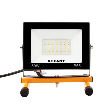 Прожектор-переноска СДО-EXPERT 50 Вт 4000 Лм 6500 K со шнуром 0,5 метра и евровилкой | 605-022 | Rexant