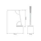 Светильник настольный светодиодный белый NLED-462-10W-W ЭРА