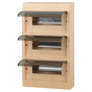 Корпус пластиковый навесной  ECO VILLAGE ЩРН-П-36 IP41 сосна  | Б0055550 | ЭРА