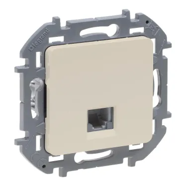 Телефонная розетка RJ11 INSPIRIA слоновая кость