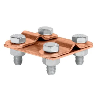 Зажим контрольный прут-прут (пластина 57x57мм) Cu EKF PROxima |  lp-55611-cu |  EKF