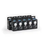 Лампа светодиодная LED 6.5 Вт 550 лм 4100К шар P45 нейтральный E27 AC 220В Black Gauss