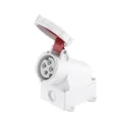 Розетка наружная IP67 63A 3P+E 400V