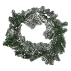 Заснеженный еловый венок Ø 60 см, ПВХ | 307-148 | NEON-NIGHT