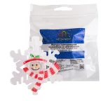 Фигура световая "Снеговик на снежинке" RGB на присоске | 501-021 | NEON-NIGHT