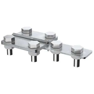 Зажим соединительный контрольный прямой пруток-полоса оцинкованная сталь IEK