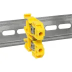 Колодка клеммная JXB-2.5/35 желтая