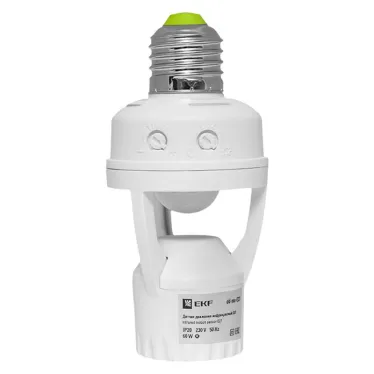 ИК датчик движения E27 60Вт 360гр. до 7м IP20 PROxima