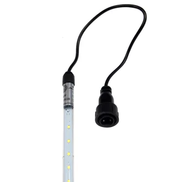 Гирлянда Тающие сосульки 24 В, комплект 10 шт. х 50 см, шаг 100 см, 600 LED, белый, соединяются | 256-426 | NEON-NIGHT