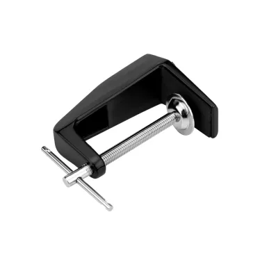 Настольная бестеневая лампа на струбцине , 84 LED, регулятор яркости, черная | 31-0411 | REXANT