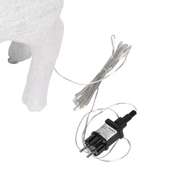 Акриловая светодиодная фигура Северный олень 49х18х85 см, 120 светодиодов, IP65 понижающий трансформатор в комплекте, | 513-285 | NEON-NIGHT