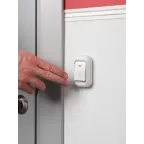 Звонок беспр. на батарейках Classic (2х1,5В АА, бел.-сер. 51 мелод. с индик. 4 ур.)