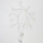 Гирлянда светодиодная Звездочки 1,5 м, 10 LED, прозрачный ПВХ, цвет свечения теплый белый, 2 х АА (батарейки не в комплекте) | 303-091 | NEON-NIGHT