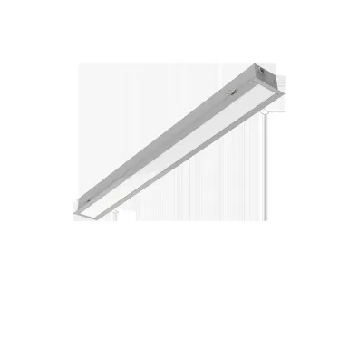 Светильник светодиодный G-line 1130х100х80мм 54Вт 4000 К с опаловым расс. авар.авт.пост.дейст RAL7045 серый муар | V1-R0-70034-80OPA-2005440 | VARTON