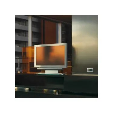 Рамка на 2 поста, S82N, нерж.сталь - графит (металл им.)