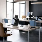 Светильник настольный Qplus GTL603 8W 600lm 4000K 170-265V черный диммируемый LED 1/8 | GT6032 | Gauss