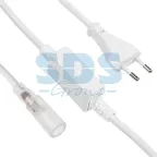 Набор установочный для Дюралайта 2W 10 мм, коннектор с иголкой, выпрямитель, заглушка, до 100 м