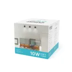 Светильник светодиодный декоративный бытовой с рассеивателем HD017 10W (черный) 4100K 88х75мм | HD017 | Gauss