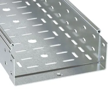 Лоток перфорированный 400х80х3000 толщина 1.2 мм