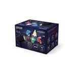 Проектор светодиодный "4 картинки" серия Holiday, анимированные картинки Дед Мороз, Рождественский Олень, Подарки, Ёлка, IP44, 1/30 | HL093 | Gauss